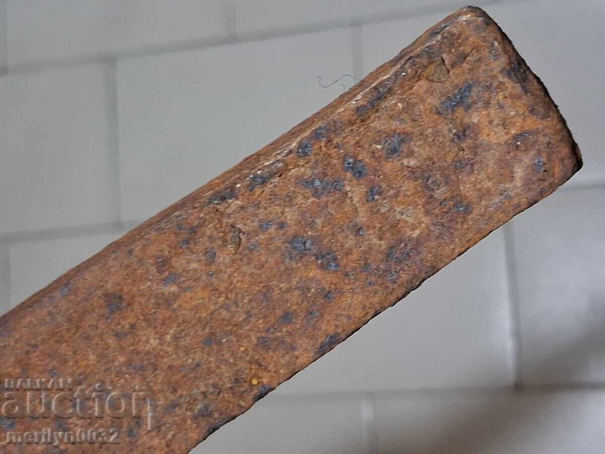 Χειροποίητο άροτρο από παλιό άροτρο, σφυρήλατο σίδερο - 5