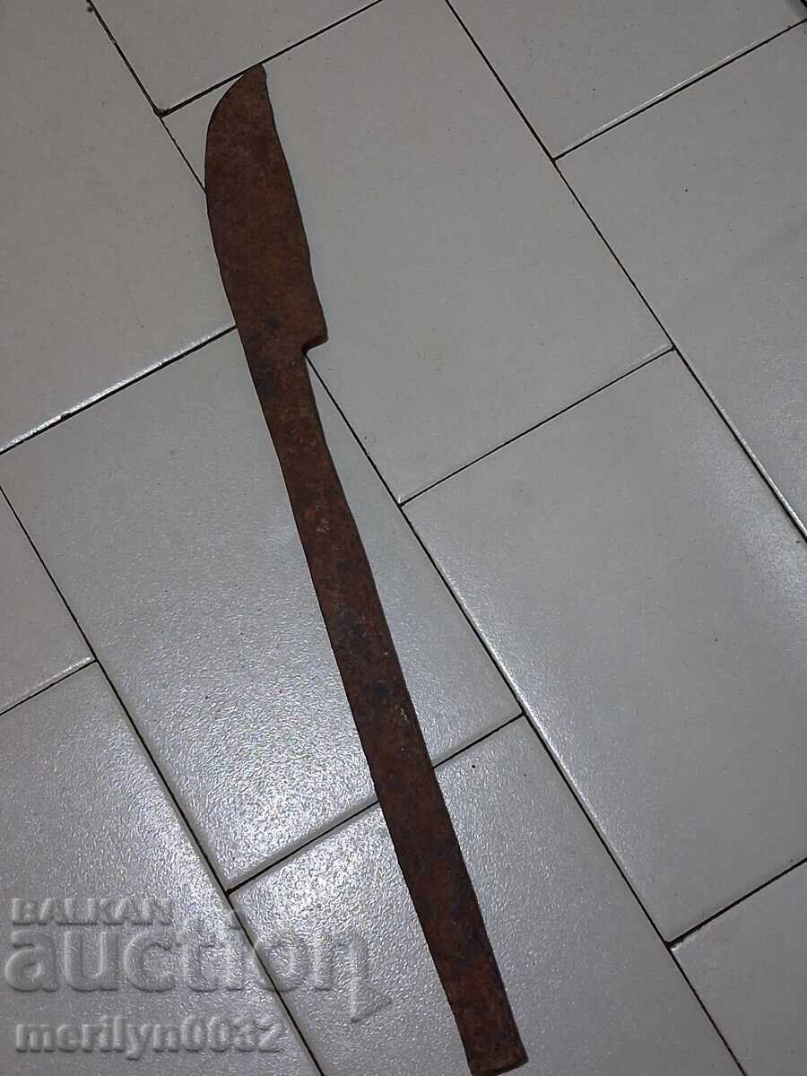 Χειροποίητο άροτρο από παλιό άροτρο, σφυρήλατο σίδερο - 7