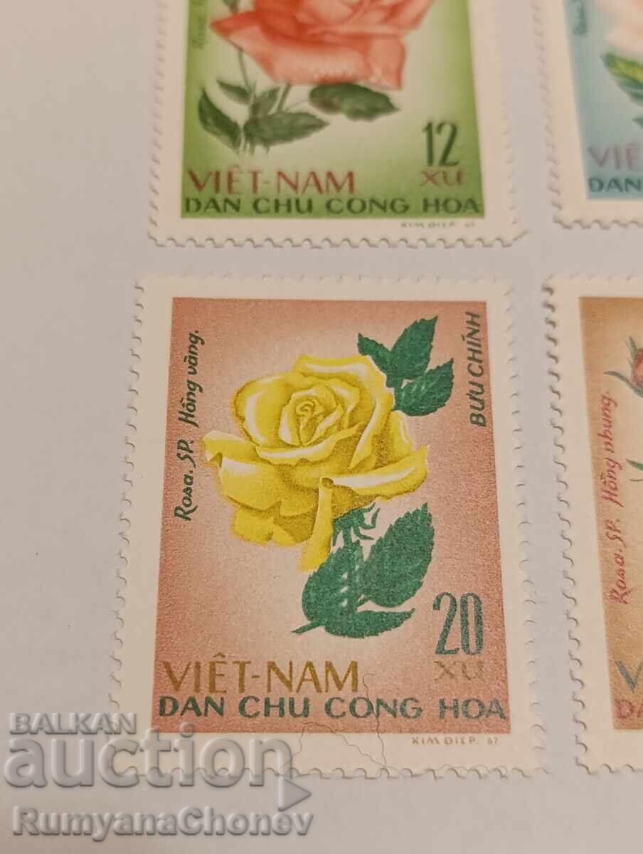 Timbre poștale Vietnam 1968 - 5