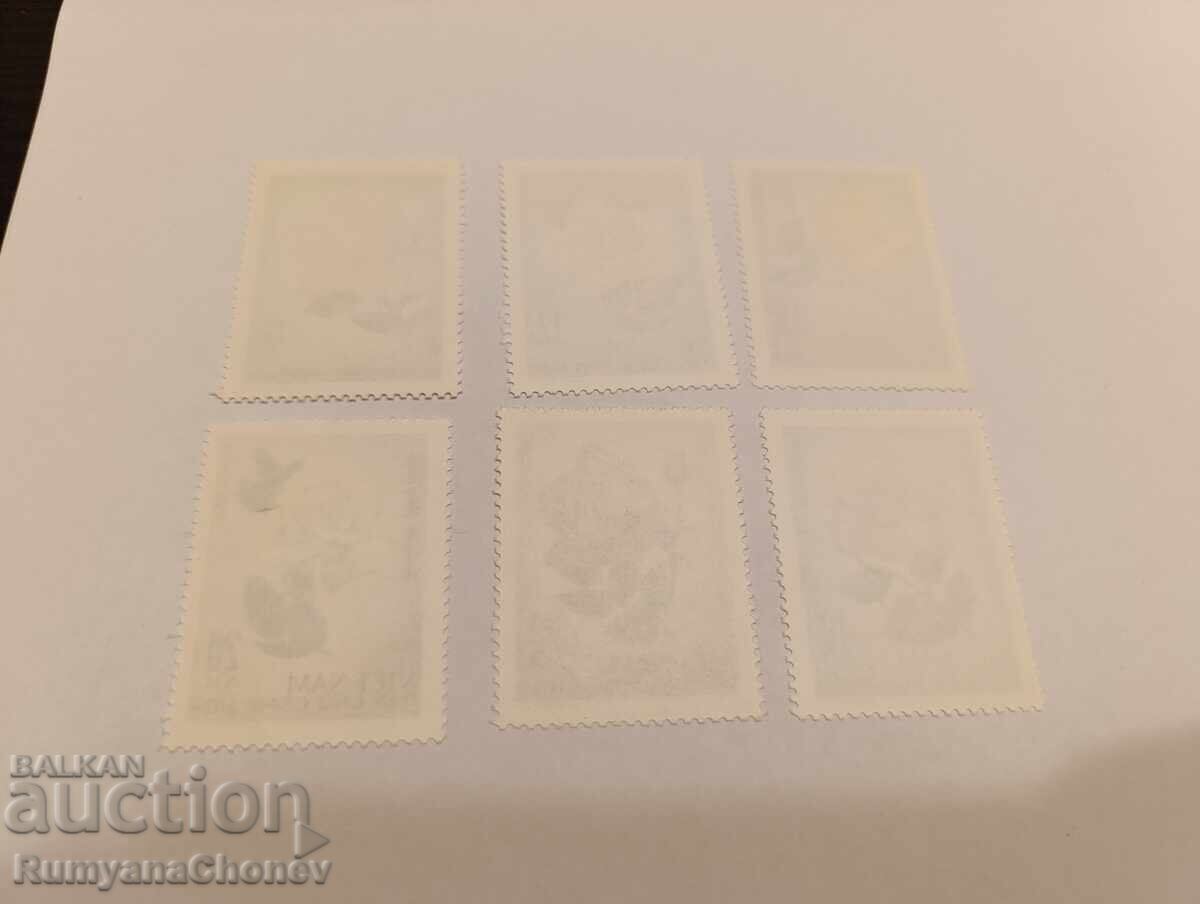 Timbre poștale Vietnam 1968 - 7