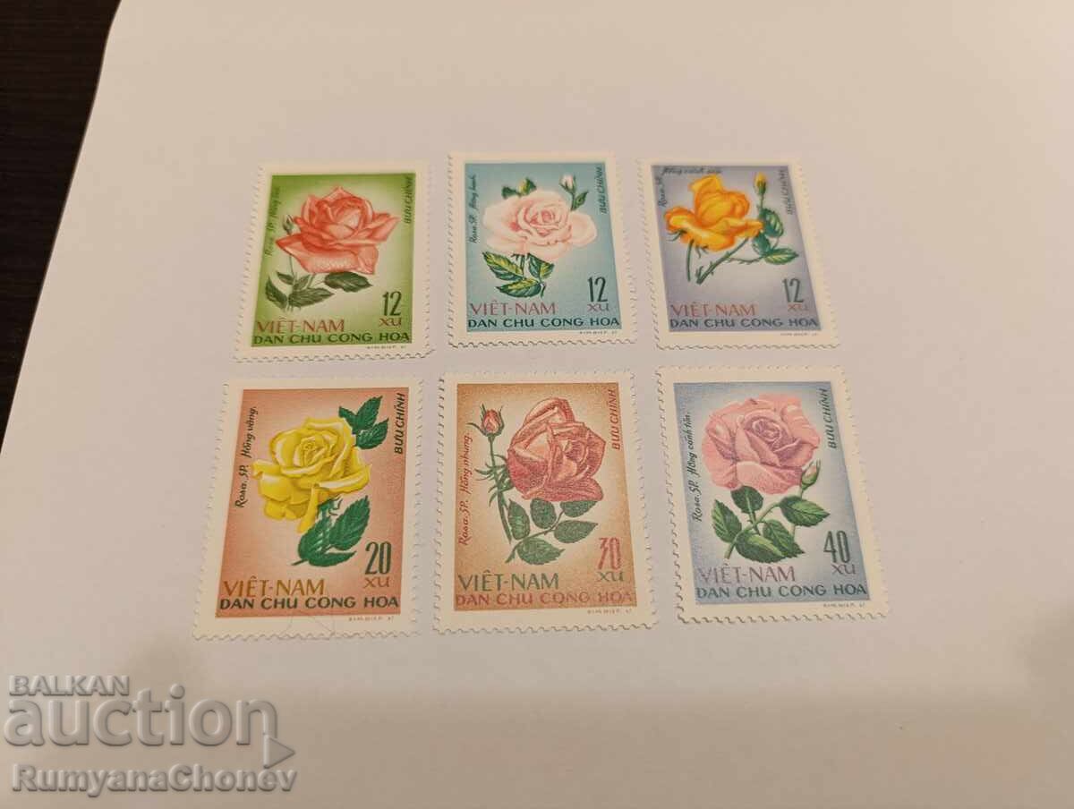 Timbre poștale Vietnam 1968