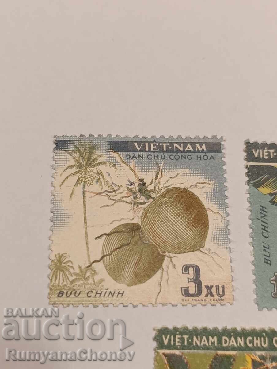 Timbre poștale Vietnam 1959 cu preț 7.00 BGN | € 3.58