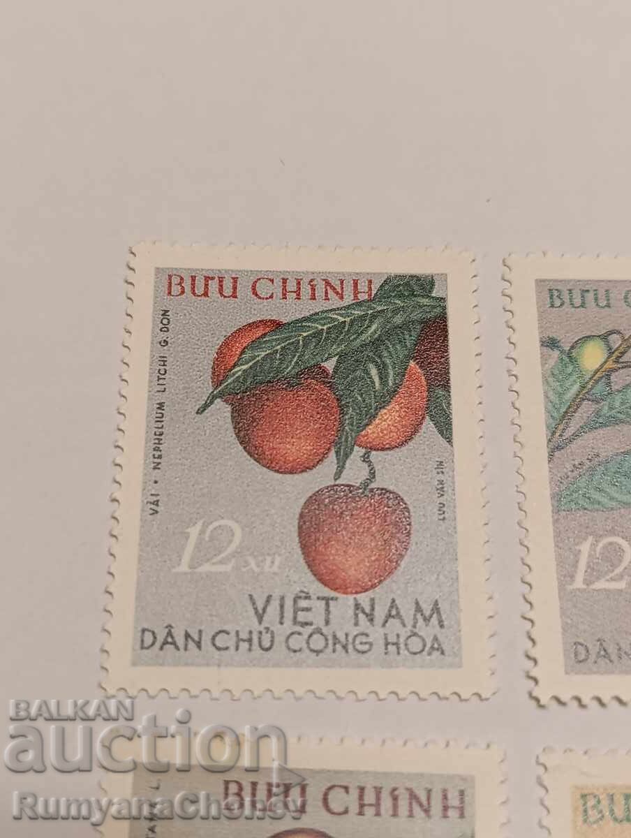 Postage stamps Vietnam 1964 with price 9.00 BGN | € 4.60