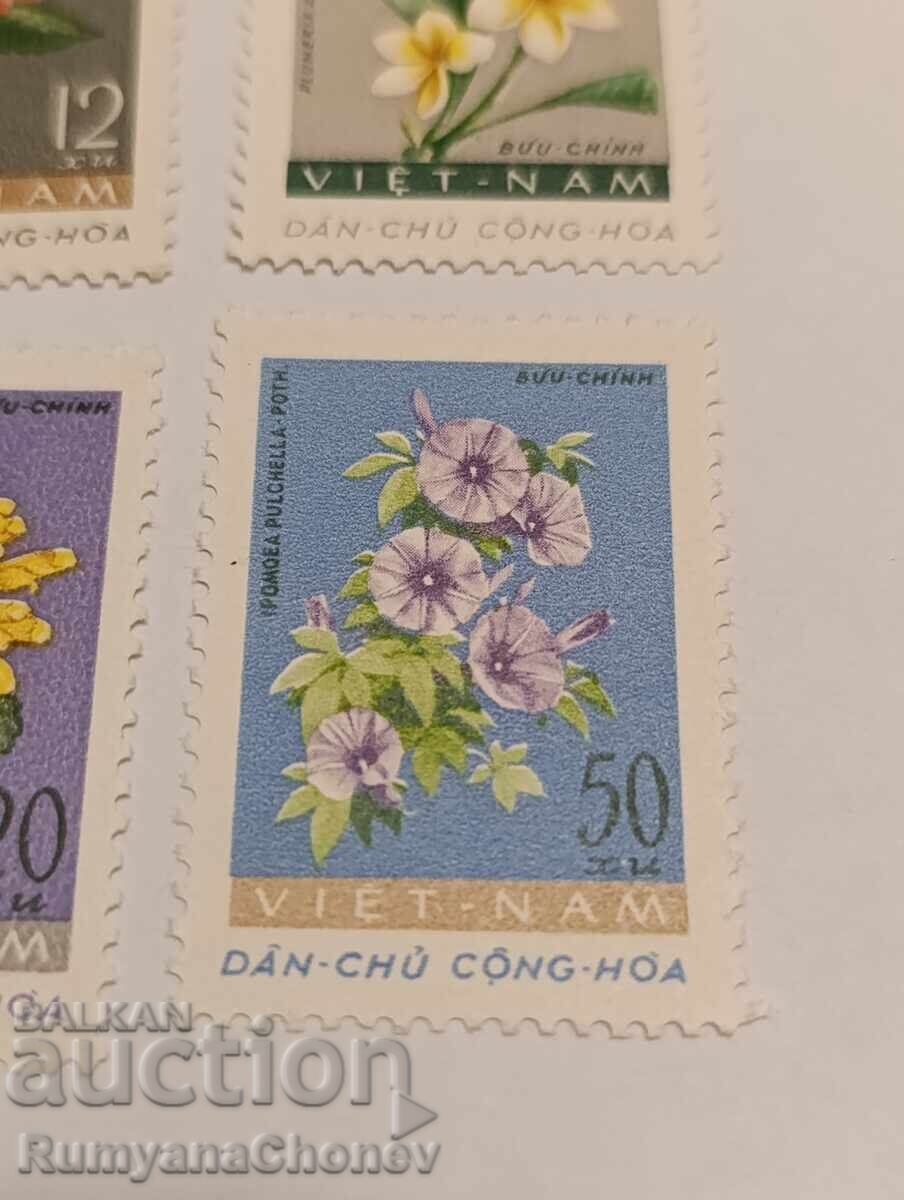timbre poștale Vietnam 1962 - 5