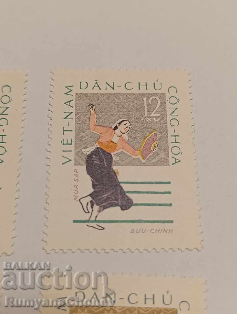 Licitație timbre poștale Vietnam 1962