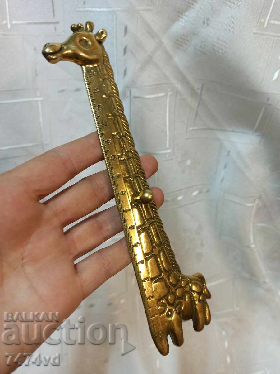 BRONZE GIRAFFE LINE with price 50.00 BGN | € 25.56 BRONZE GIRAFFE LINE with price 50.00 BGN | € 25.56