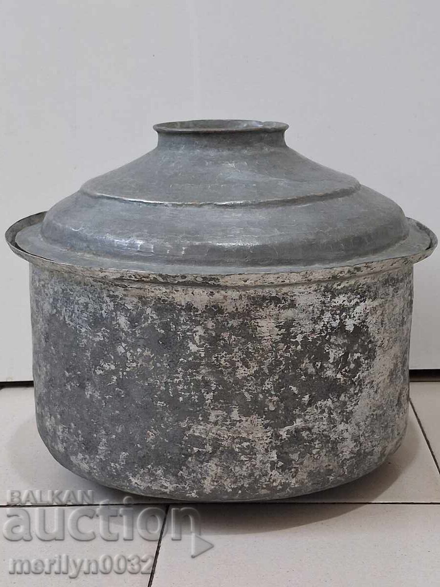 Χάλκινη κατσαρόλα με καπάκι, χάλκινο σκεύος με τιμή 99.00 BGN | € 50.62 Χάλκινη κατσαρόλα με καπάκι, χάλκινο σκεύος με τιμή 99.00 BGN | € 50.62