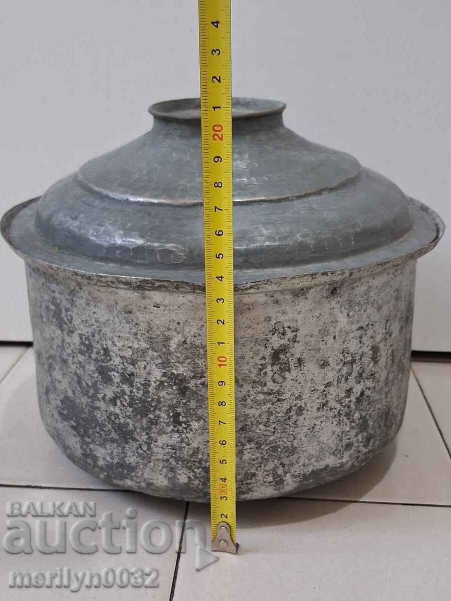 Χάλκινη κατσαρόλα με καπάκι, χάλκινο σκεύος - 6 Χάλκινη κατσαρόλα με καπάκι, χάλκινο σκεύος - 6