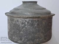 Χάλκινη κατσαρόλα με καπάκι, χάλκινο σκεύος