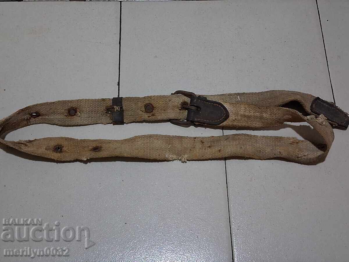 Auction WW2 Bulgarian Kingdom Soldier's Labor/Combat Belt Auction WW2 Bulgarian Kingdom Soldier's Labor/Combat Belt