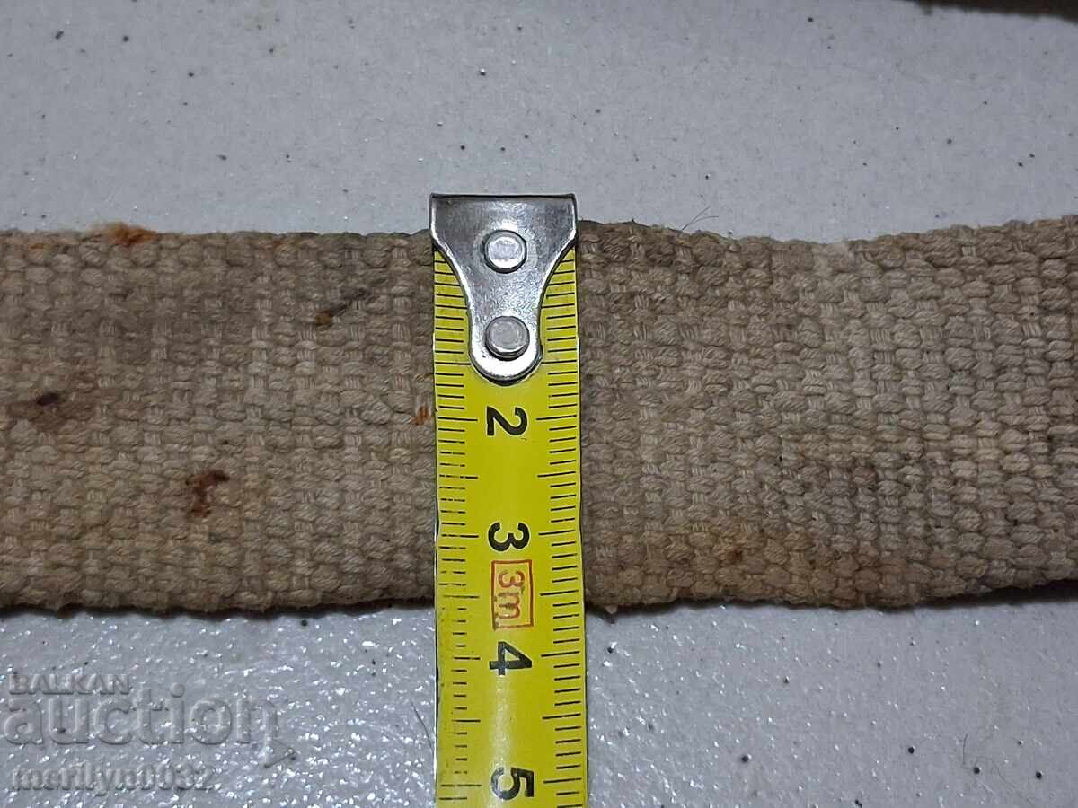 WW2 Bulgarian Kingdom Soldier's Labor/Combat Belt - 5 WW2 Bulgarian Kingdom Soldier's Labor/Combat Belt - 5