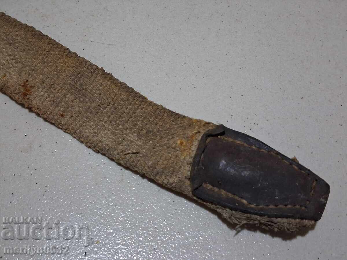 WW2 Bulgarian Kingdom Soldier's Labor/Combat Belt - 6 WW2 Bulgarian Kingdom Soldier's Labor/Combat Belt - 6