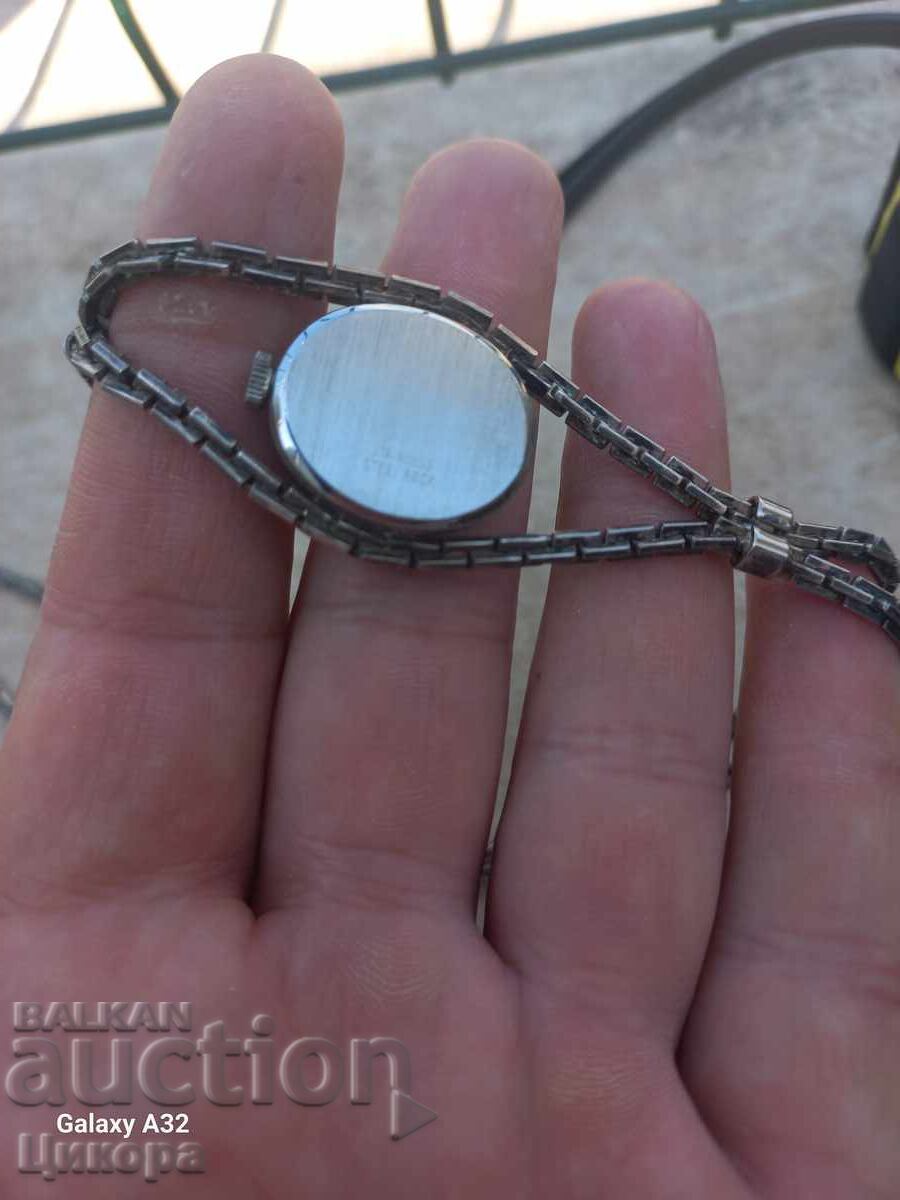 LADIES MECHANICAL WATCH ANCRE 17 rubies NECKLACE - 5