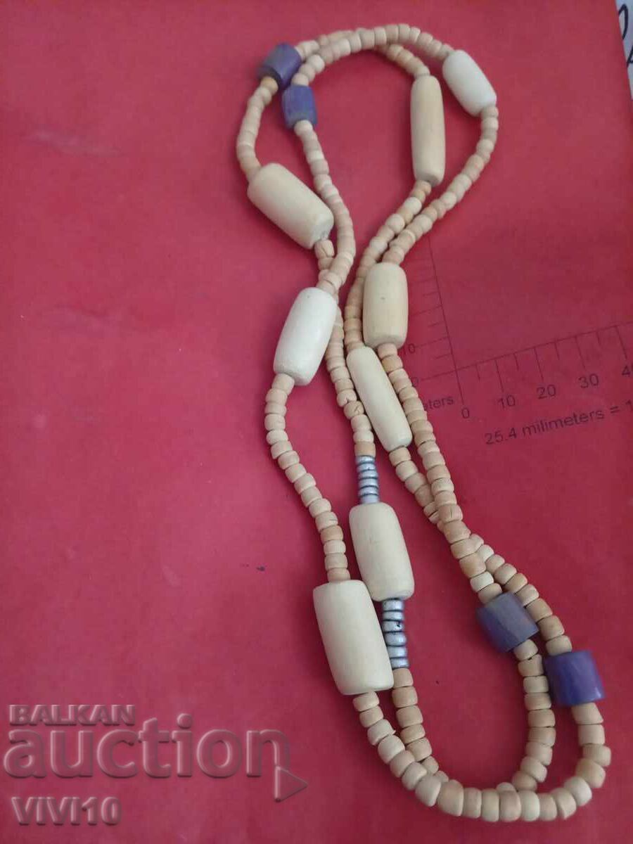 Antique bone necklace