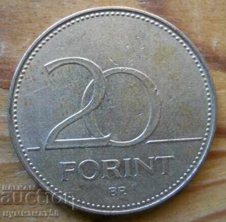 20 forinți 2006 - Ungaria 20 forinți 2006 - Ungaria