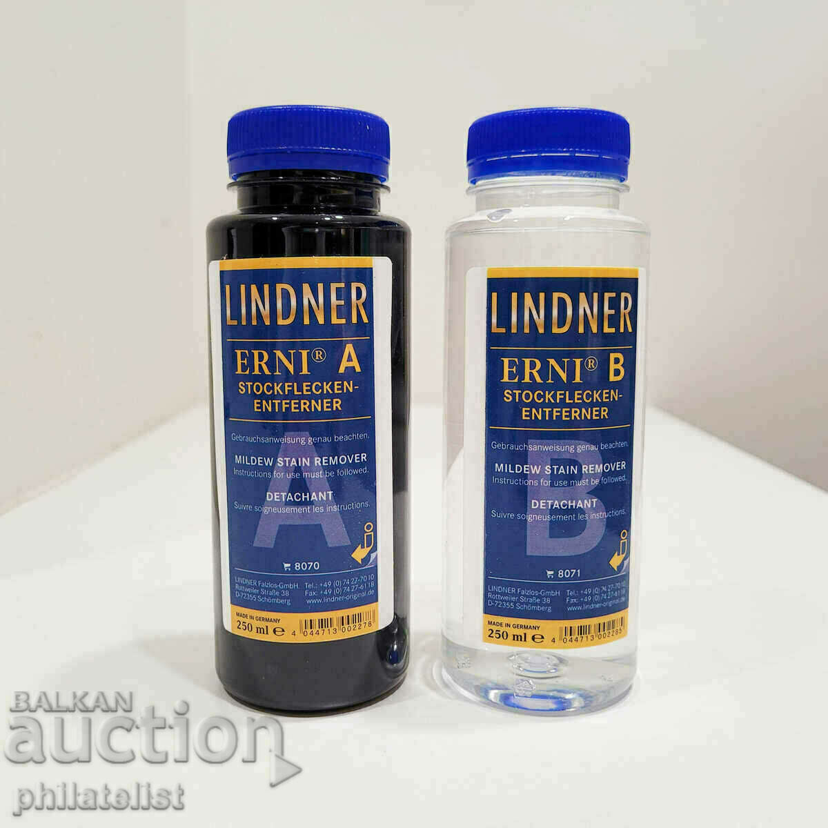 LINDNER - ERNI A + ERNI B για καθαρισμό χαρτονομισμάτων