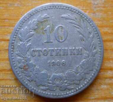 10 cenți 1906 - Bulgaria