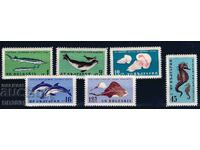 Bulgaria 1961 - Marine Fauna MNH