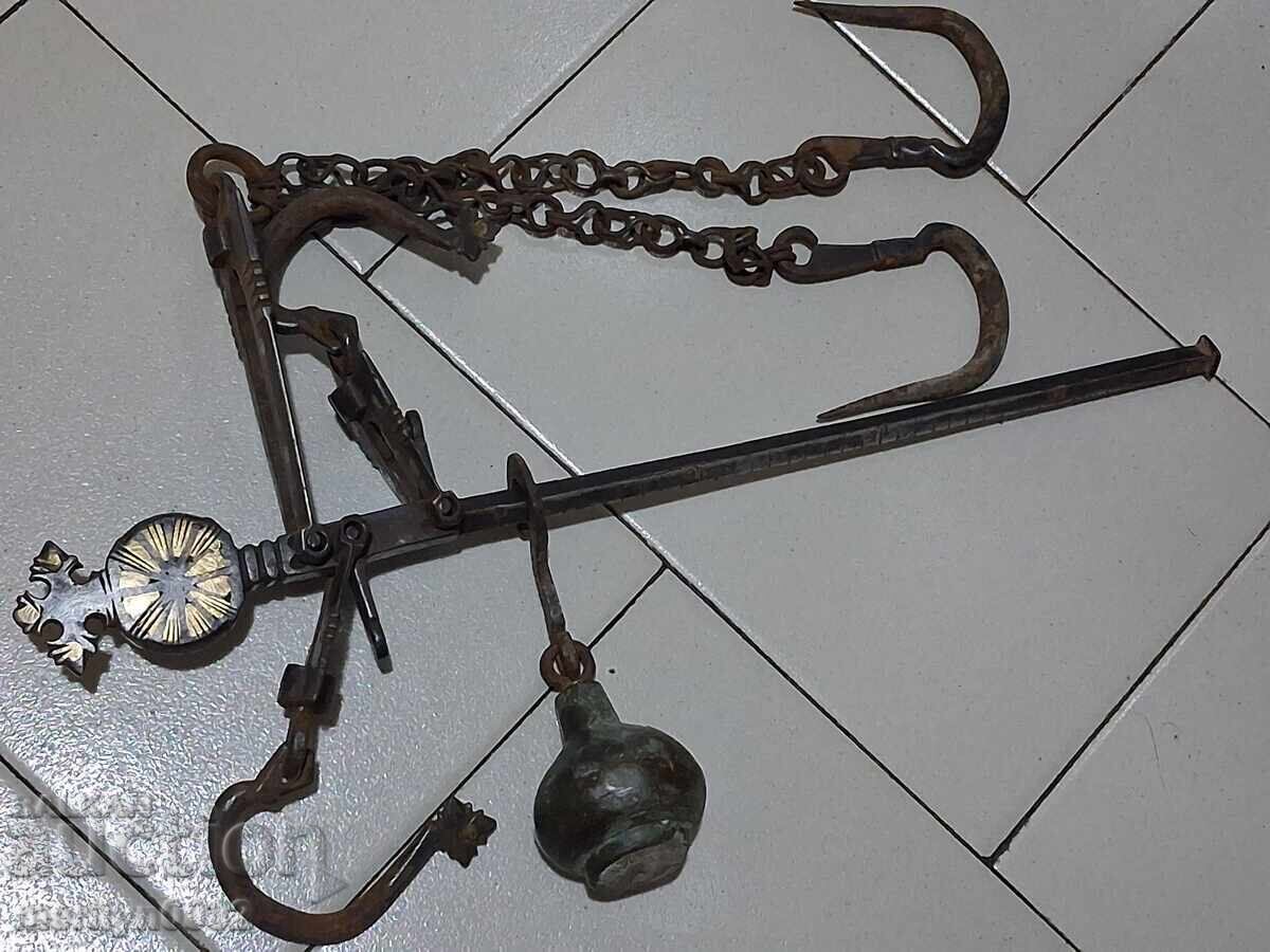 Auction  Scales with a top, Ottoman Empire, weight, scales, weight, okka, kg