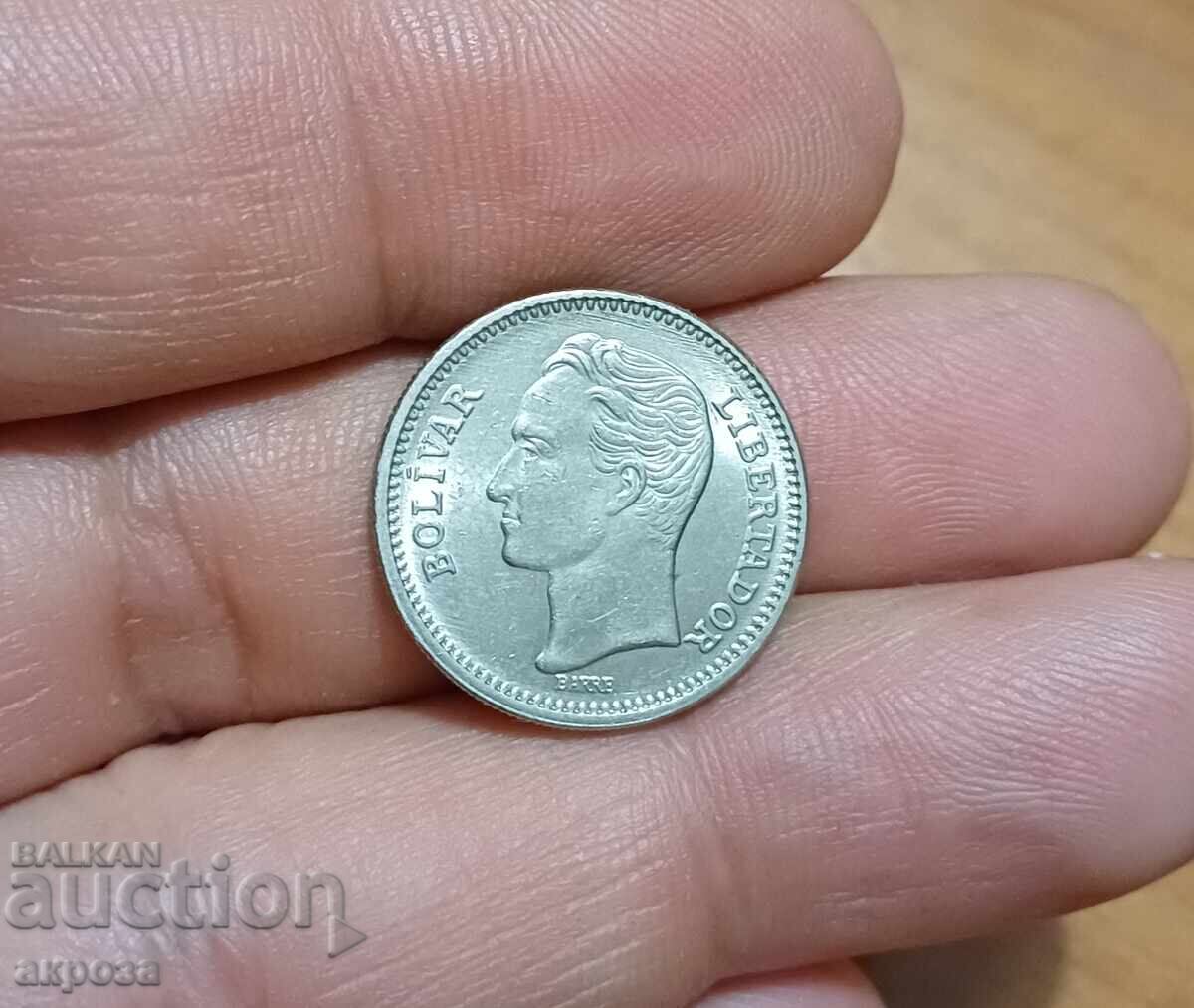 50 λεπτά Βενεζουέλας ακυκλοφόρητα 1965 με τιμή 3.21 BGN | € 1.64