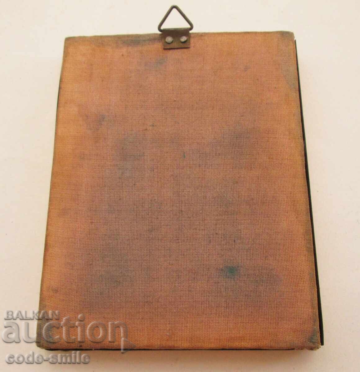 Παράδοση Παλιά ρωσική λιθογραφία εικόνα Σημείο της Αγίας Θεοτόκου