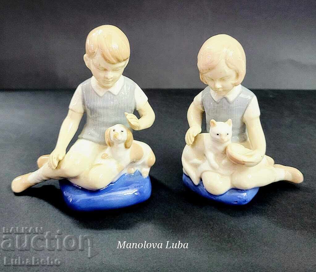 Две порцеланови фигурки Gräfenthal.