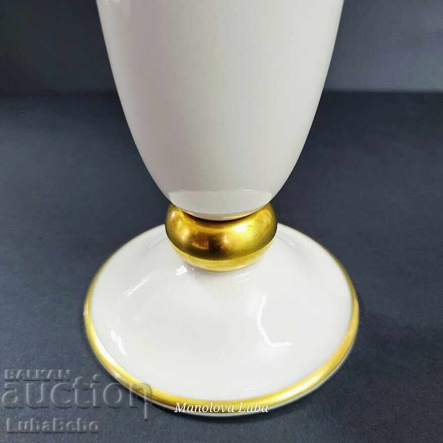 Πορσελάνινο βάζο Lindner Kueps Bavaria - 5