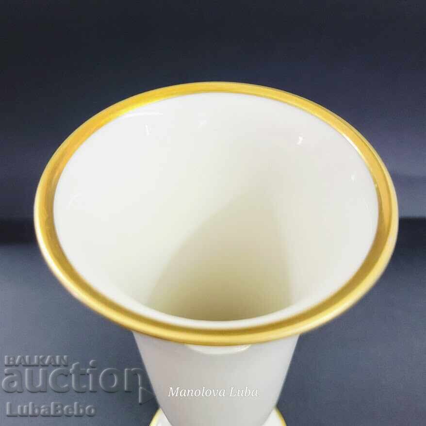 Πορσελάνινο βάζο Lindner Kueps Bavaria - 6