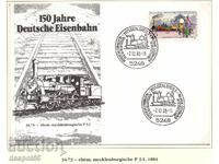 1985. West Germany. 150th Anniversary of the German Railway - Envelope