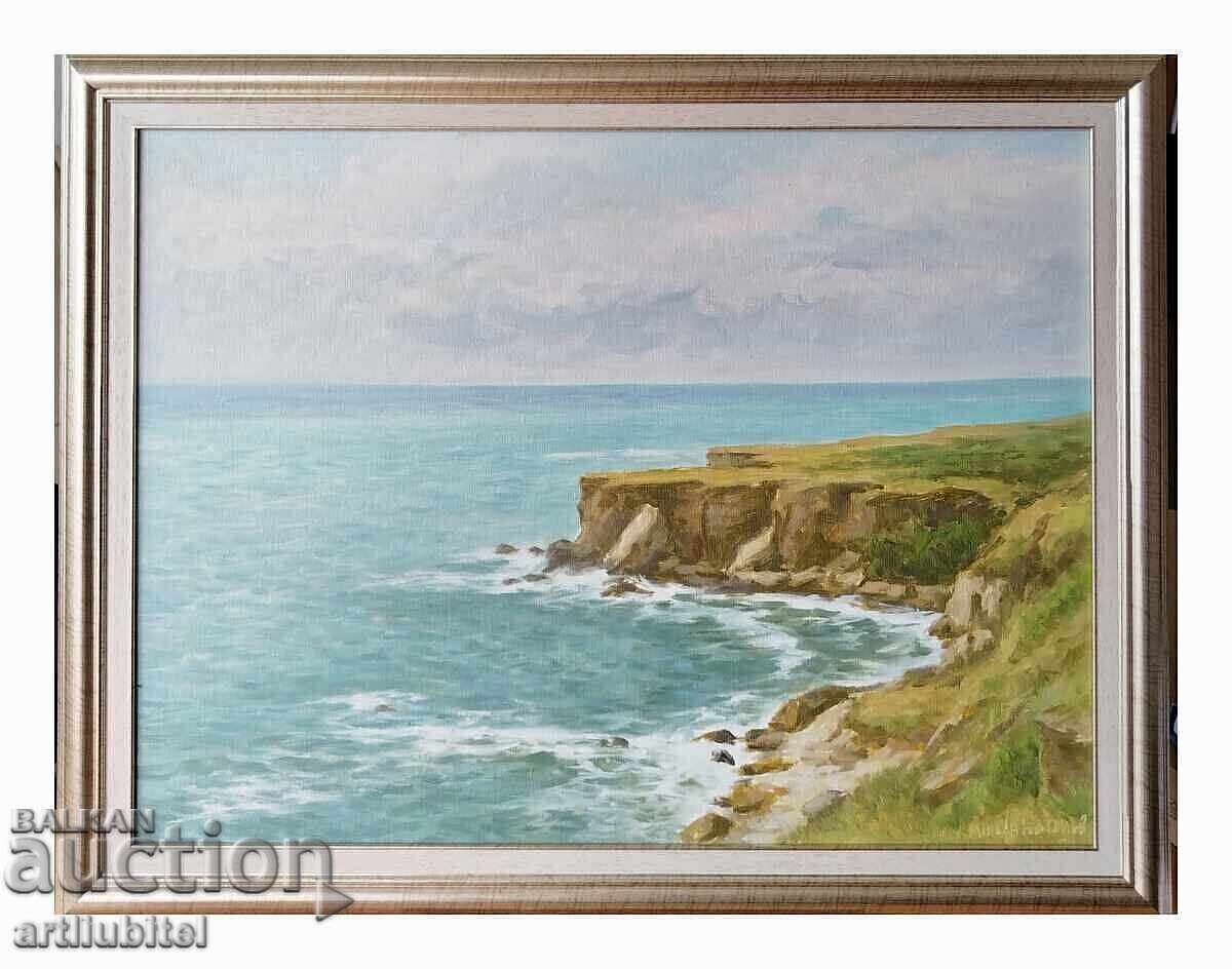 Анатоли Панагонов - маслени бои на платно, 54х69 см. Анатоли Панагонов - маслени бои на платно, 54х69 см.