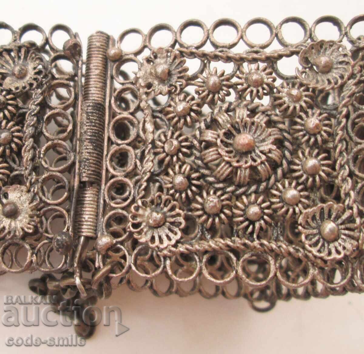 Παλαιό, παλαιό γυναικείο βραχιόλι Αναγέννησης, κόσμημα - 7