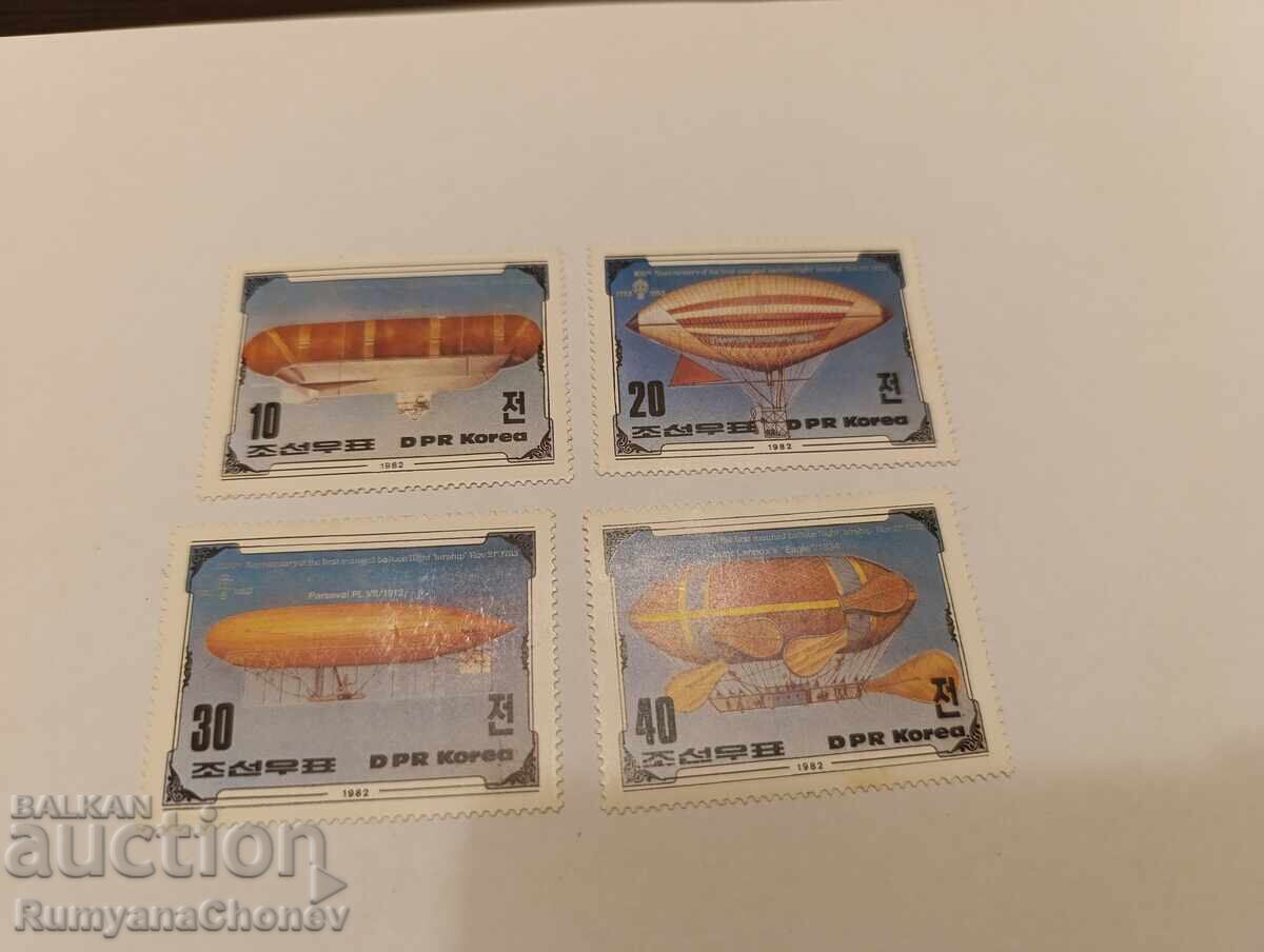Пощенски марки Северна Корея 1982
