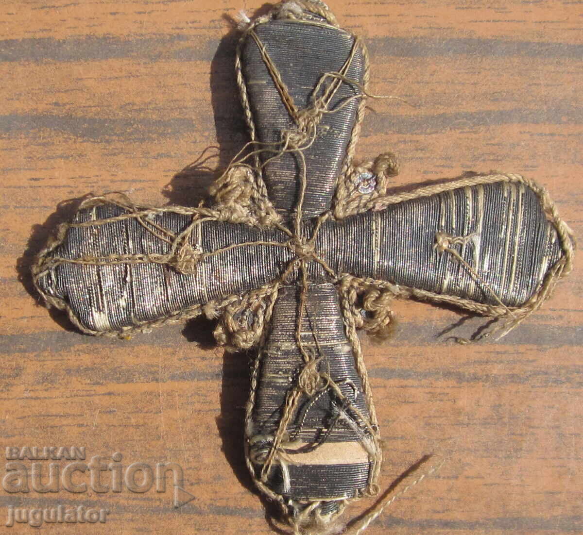 Livrarea Rusia Țaristă Imperiul Rus cruce veche cu fir de argint