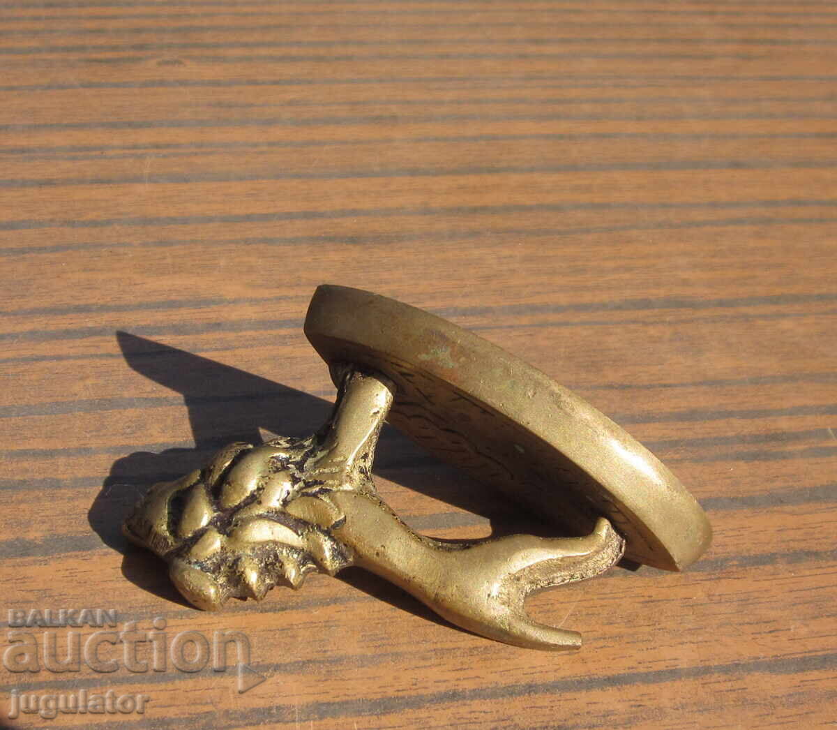 стара малка бронзова фигура статуетка лъв - 5 стара малка бронзова фигура статуетка лъв - 5