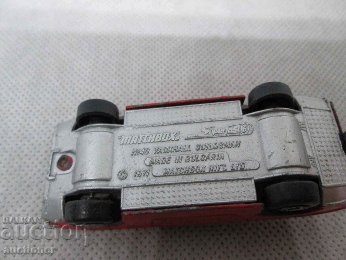 MATCHBOX BULGARIA VAUXHALL GULDSMAN - 7