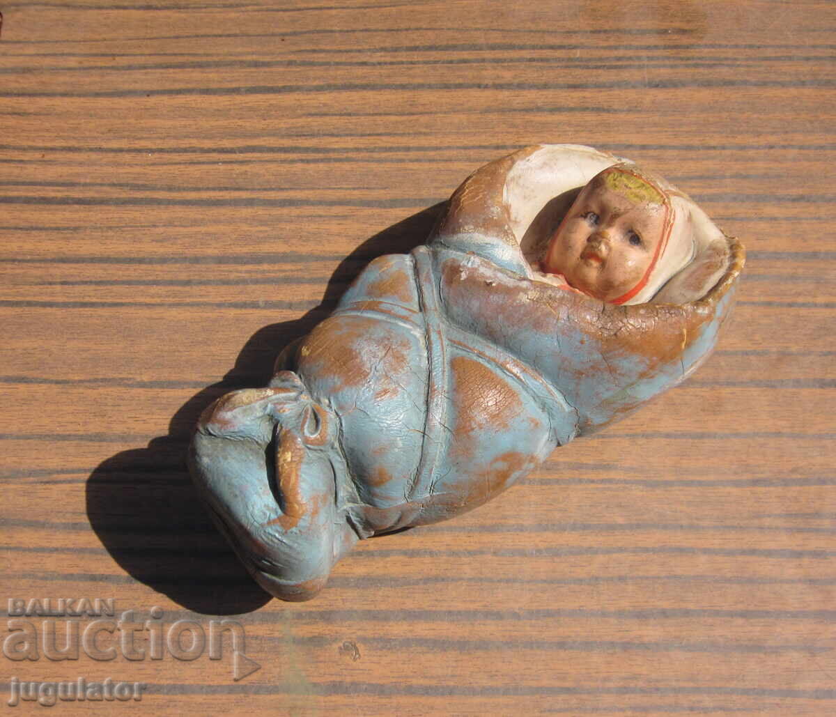 Аукцион Царство България старинна гумена детска играчка кукла бебе Аукцион Царство България старинна гумена детска играчка кукла бебе