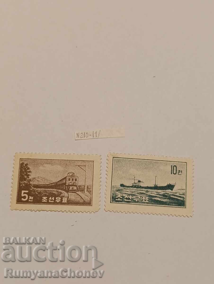 Timbre poștale Coreea de Nord