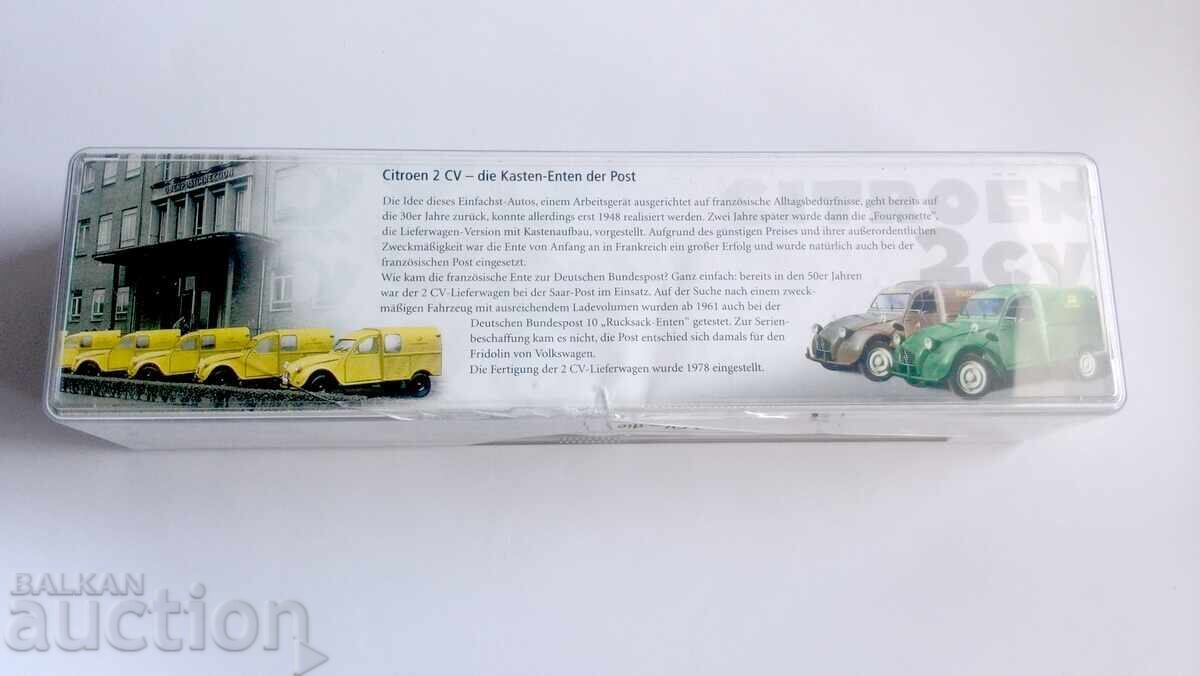 Auction  1:87 Brekina 010459 Citroen 2 CV The Postal Service's Delivery Vans