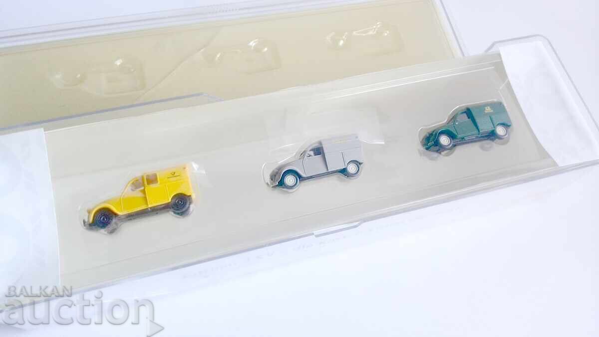 1:87 Brekina 010459 Citroen 2 CV The Postal Service's Delivery Vans