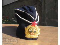 Βουλγαρικό υποβρύχιο καπέλο κεπέ του υποβρύχιου από την εποχή του σοσιαλισμού