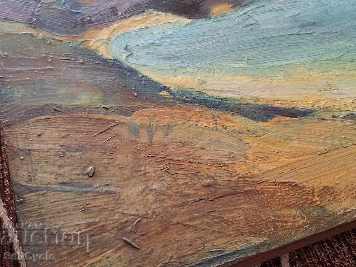 ✅КАРТИНА МАСЛО - РАЙСКИЯТ ЗАЛИВ - 55/41 СМ.❗ с цена 70.00 лв. | € 35.79 ✅КАРТИНА МАСЛО - РАЙСКИЯТ ЗАЛИВ - 55/41 СМ.❗ с цена 70.00 лв. | € 35.79