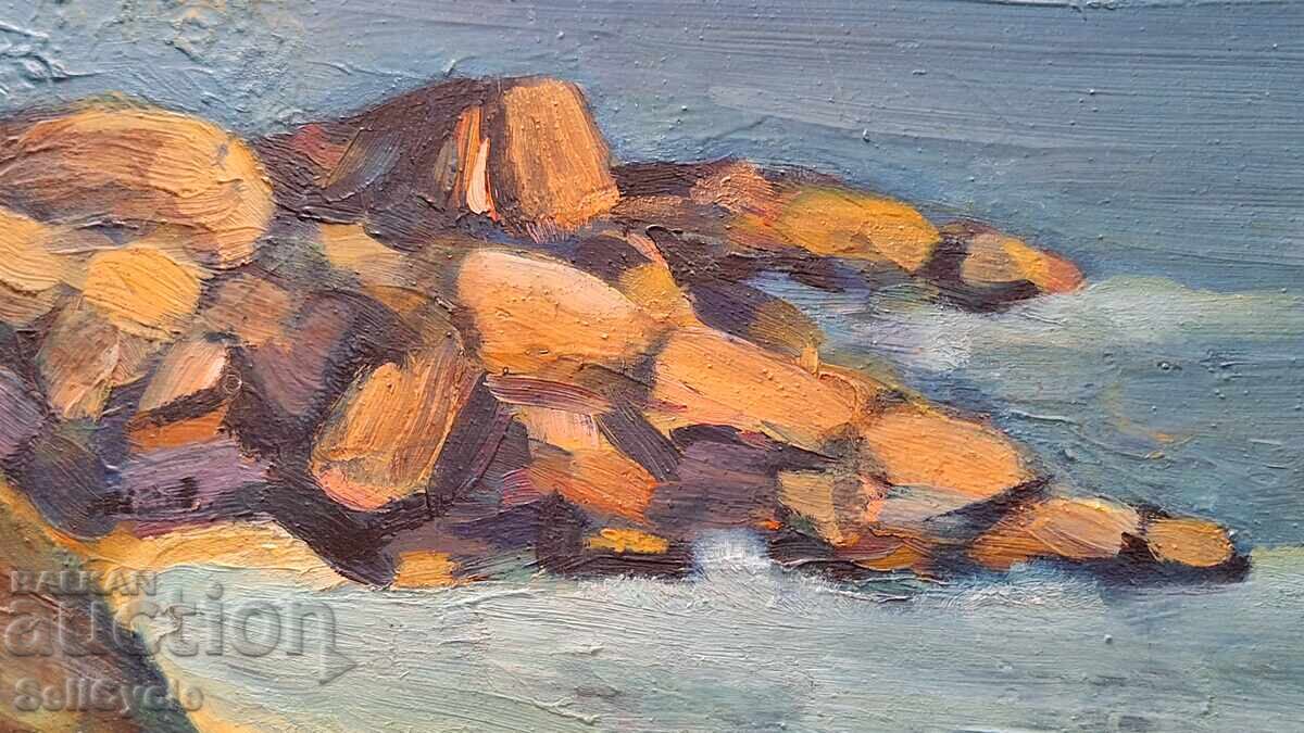 Доставка на ✅КАРТИНА МАСЛО - РАЙСКИЯТ ЗАЛИВ - 55/41 СМ.❗ Доставка на ✅КАРТИНА МАСЛО - РАЙСКИЯТ ЗАЛИВ - 55/41 СМ.❗