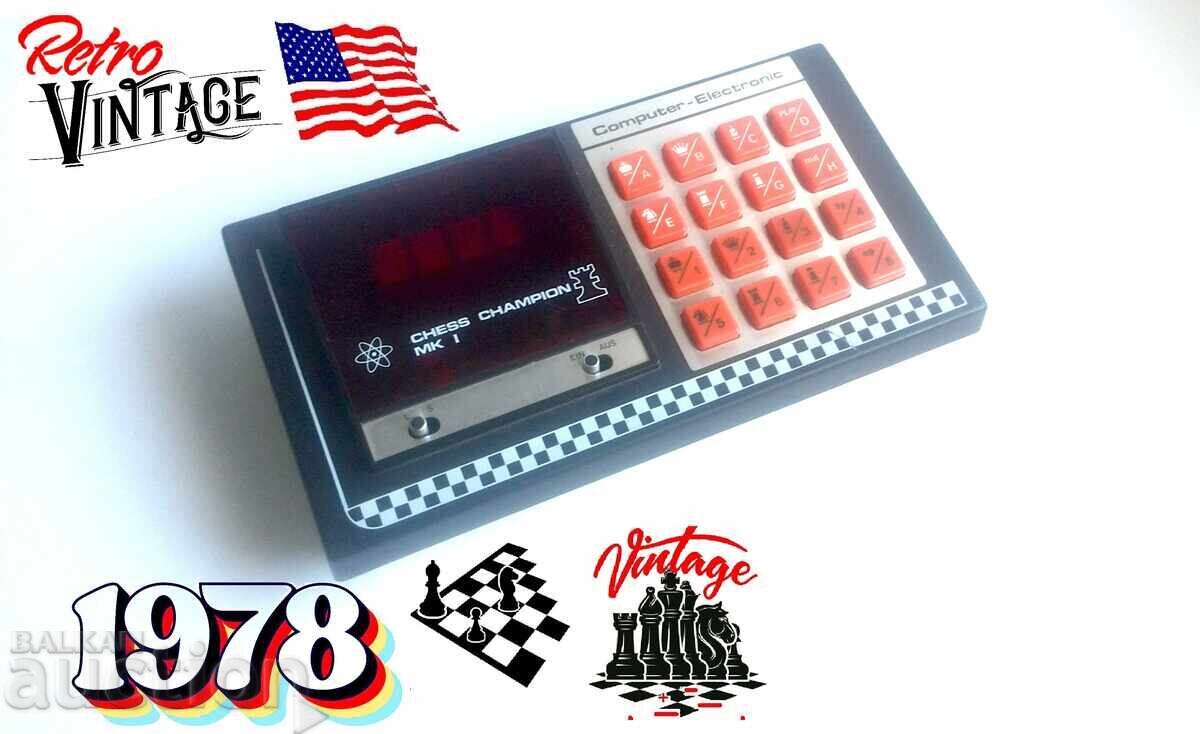 Prima mașină de șah oficială din 1978. cu preț 70.00 BGN | € 35.79 Prima mașină de șah oficială din 1978. cu preț 70.00 BGN | € 35.79