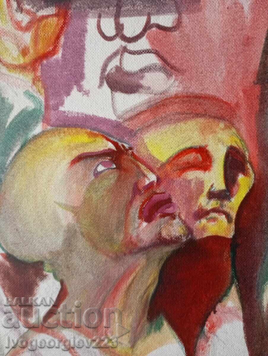 Pictura – abstractie cu preț 35.00 BGN | € 17.90 Pictura – abstractie cu preț 35.00 BGN | € 17.90