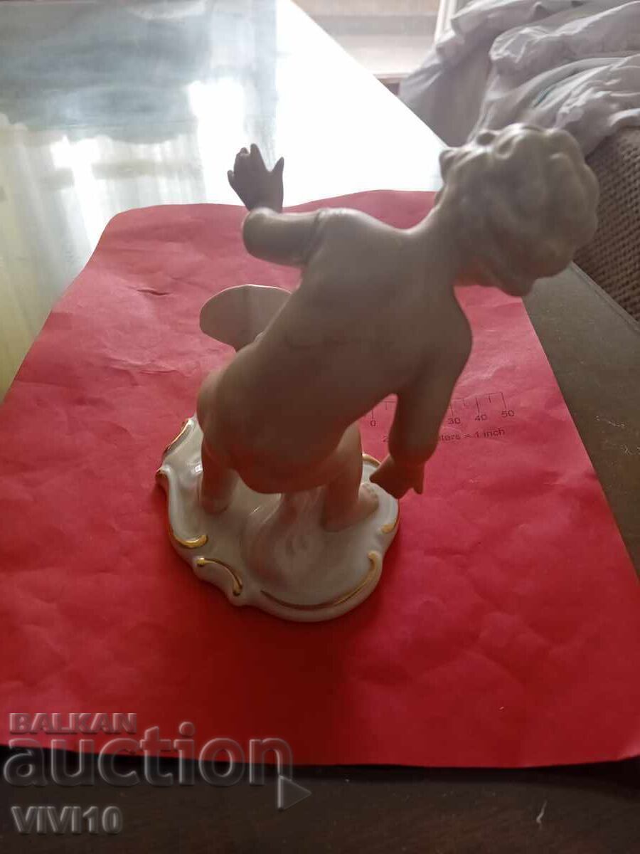 Licitație Figurină de porțelan vechi, 1950, Germania Licitație Figurină de porțelan vechi, 1950, Germania