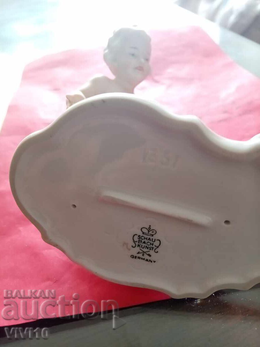 Figurină de porțelan vechi, 1950, Germania - 5 Figurină de porțelan vechi, 1950, Germania - 5