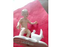 Старинна порцеланова фигура 1950г,Германия