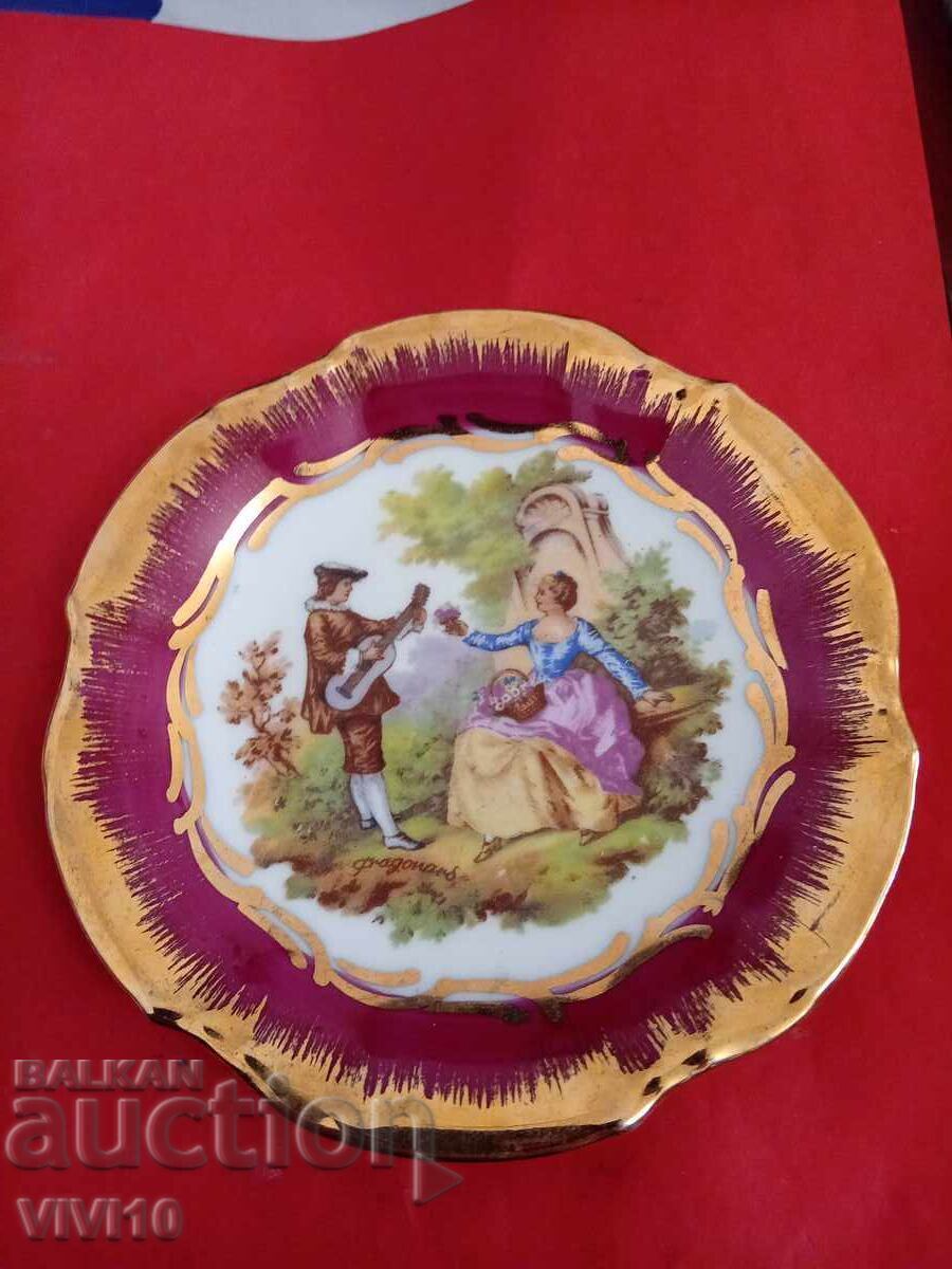 Farfurie veche Limoges 11cm