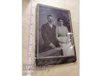 Снимка картон фотография Петър Бръснарев Видин