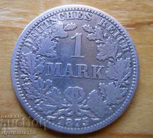 1 марка 1875 г. (сребро) - Германия ( A )